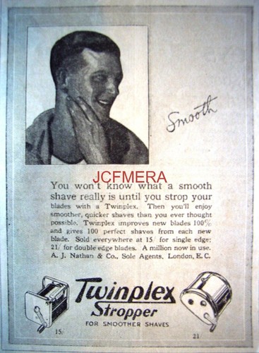 1923 twinplex razor blade - 'twinplex',