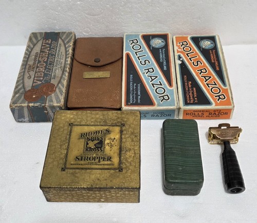 Rasoio rotoli vintage - rasoio,