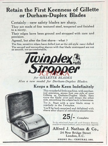 Twinplex gillette razor blade - gillette,